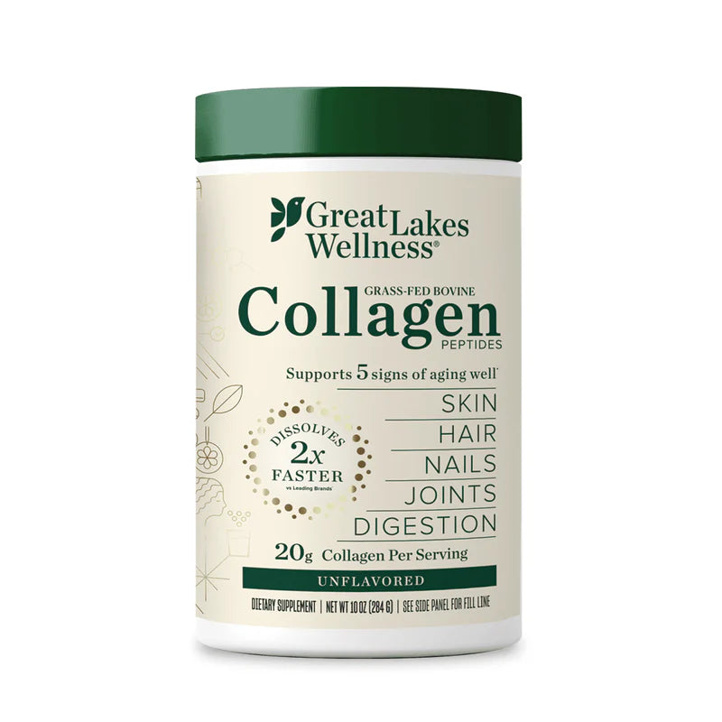 Great Lakes Wellness - Quick Dissolve Collagen Peptides 10 oz