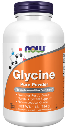 NOW Glycine Pure Powder 1 lb.