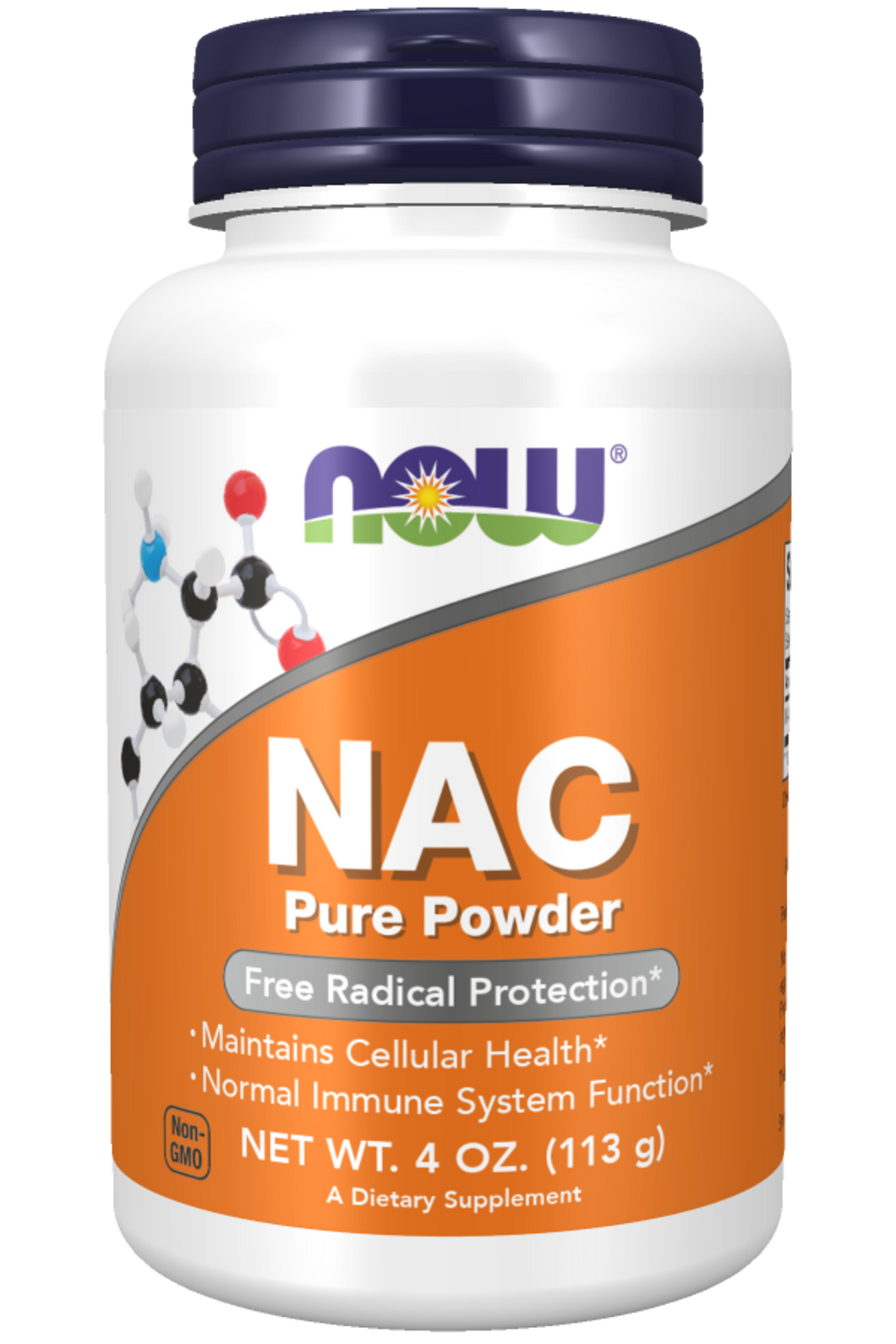 NOW NAC (N-acetyl-cysteine) Pure Powder 4 oz