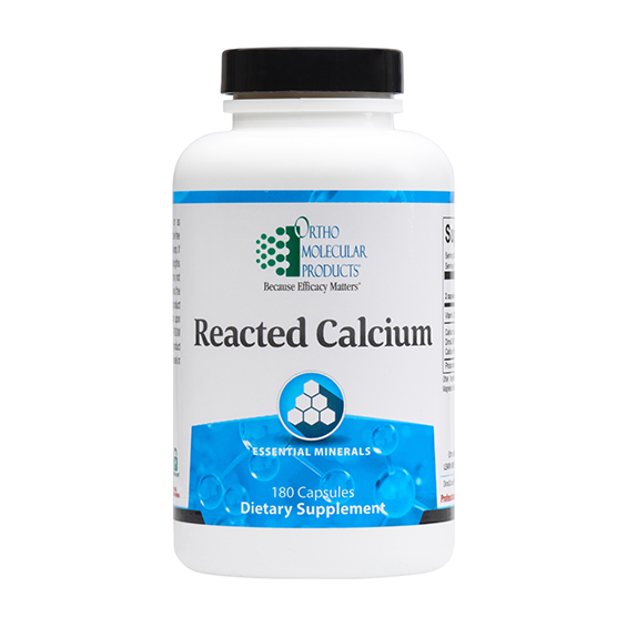 Ortho Molecular Reacted Calcium - 180 ct