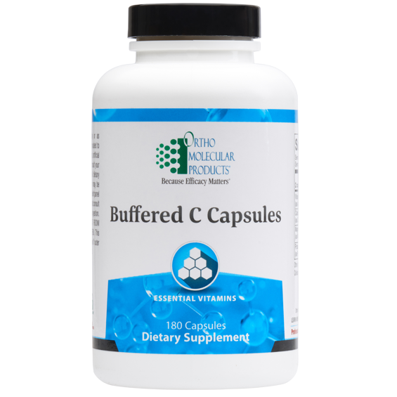 Ortho Molecular Buffered C Capsules - 180 ct