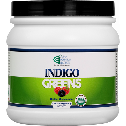 Ortho Molecular Indigo Greens powder 1lb 60 servings