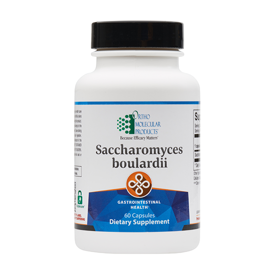 Ortho Molecular Saccharomyces Boulardii - 60 ct