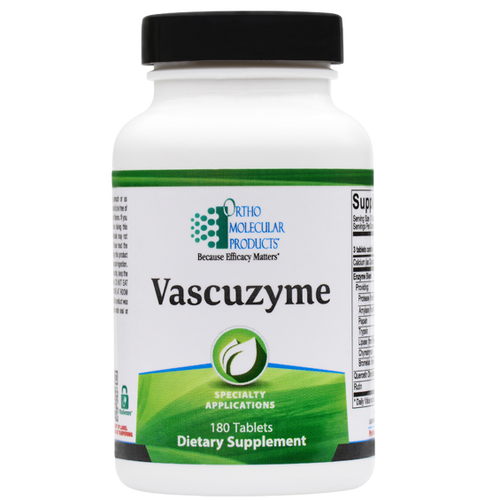 Ortho Molecular Vascuzyme 120 ct