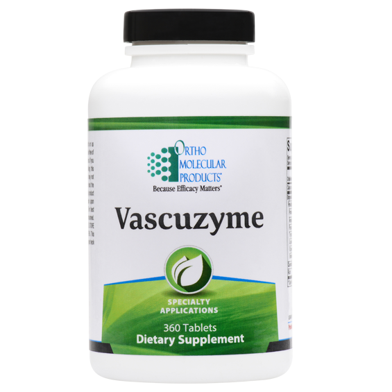 Ortho Molecular Vascuzyme - 240 ct