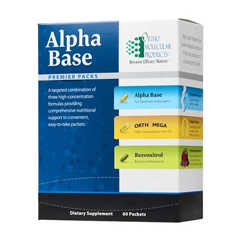 Ortho Molecular Alpha Base Premier Packs 60ct