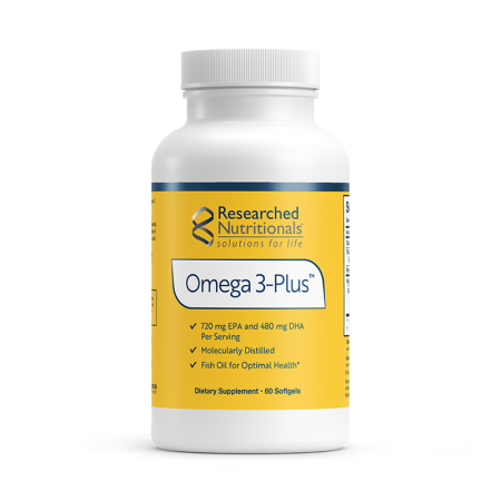 Researched Nutritionals Omega-3 Plus - 60 gels