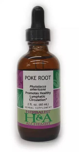 Herbalist & Alchemist Poke Root 2 fl oz Phytolacca americana