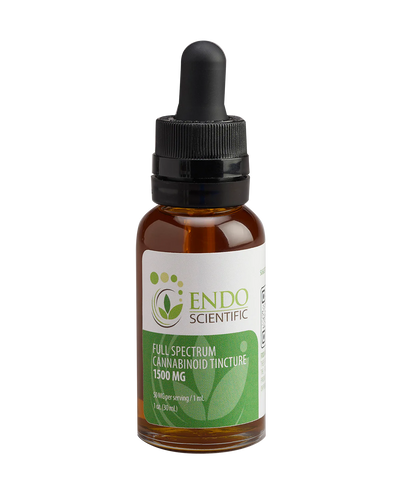 Endo Scientific Full Spectrum Cannabinoid Tincture 1500mg 1 oz