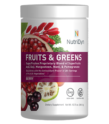 NutriDyn Fruits & Greens 300g Berry