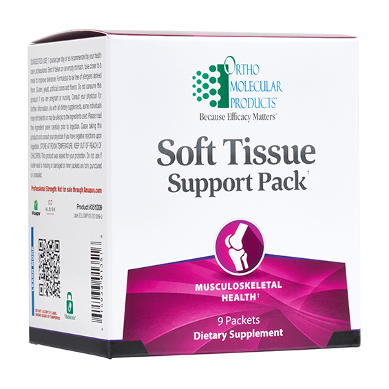 Ortho Molecular Soft Tissue Support Pak - 9ct