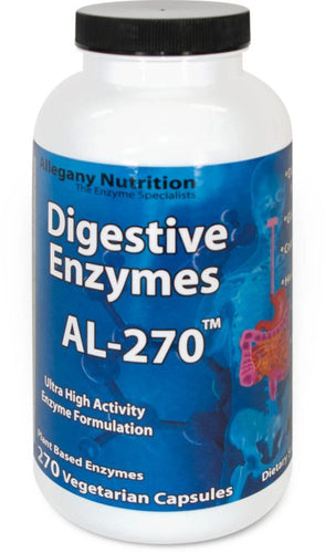 Allegany Nutrition Digestive Enzymes AL-270 (Gluten-Free) - 270 ct