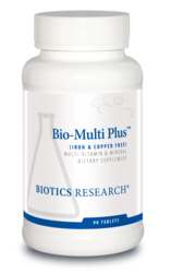 Biotics Research Bio-Multi Plus Iron and Copper Free - 90 tabs
