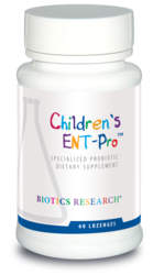 Biotics Research Children's ENT-Pro - 60 lozenges