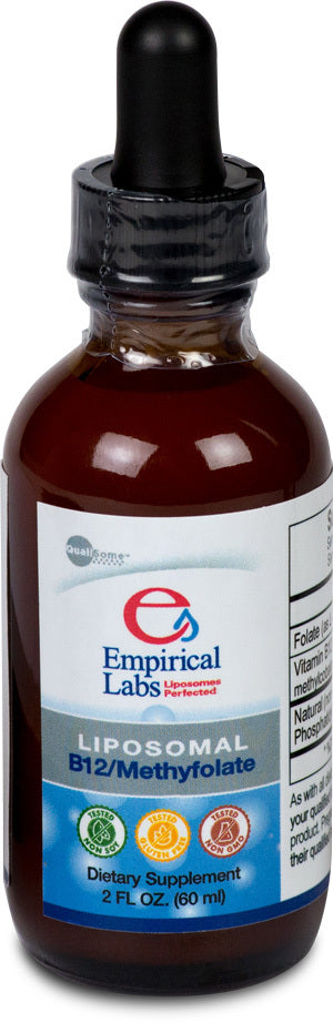Empirical Labs Liposomal B12/Methylfolate - 2 oz
