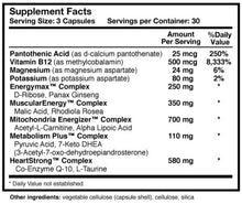 Researched Nutritionals Energy Multi-Plex - 90 caps