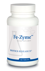 Biotics Research Fe-Zyme - 100 tabs