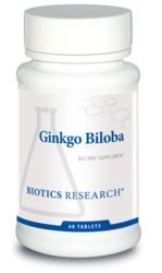 Biotics Research Gingko Biloba - 60 tabs