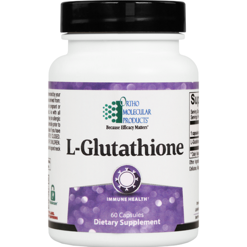 Ortho Molecular L-Glutathione - 60 ct