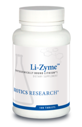 Biotics Research Li-Zyme - 100 tabs