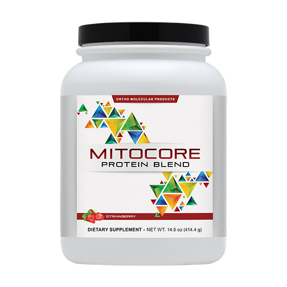 Ortho Molecular MitoCORE Protein Blend Strawberry - 14 servings