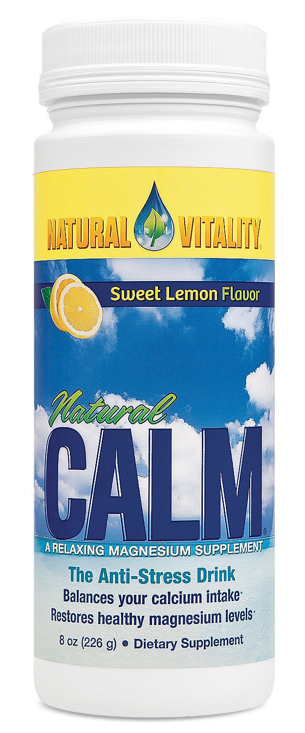 Natural Vitality Natural Calm - Lemon - 8oz
