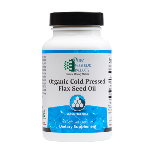 Ortho Molecular Flax Seed Oil - 90 ct