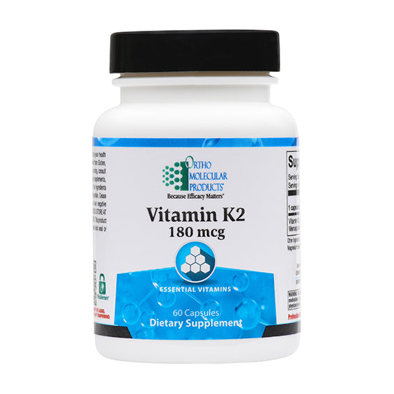 Ortho Molecular Vitamin K2 180 mcg - 60 ct