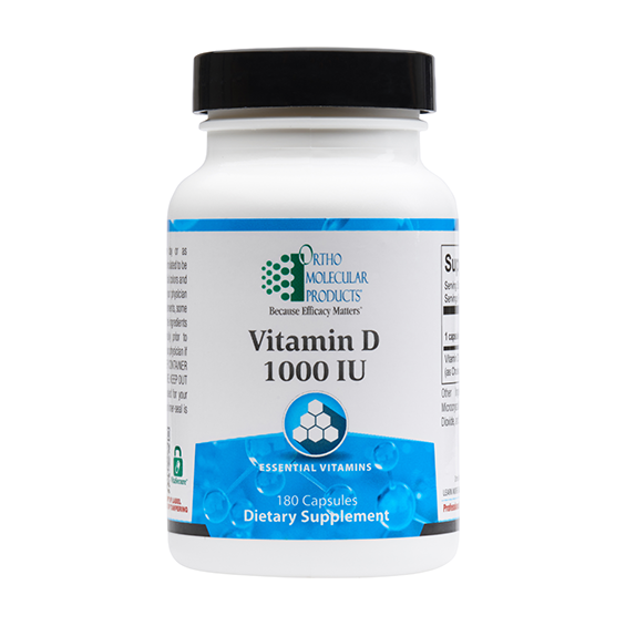 Ortho Molecular Vitamin D 1,000 IU - 180 ct
