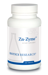 Biotics Research Zn-Zyme - 100 tabs