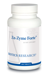 Biotics Research Zn-Zyme Forte- 100 tabs