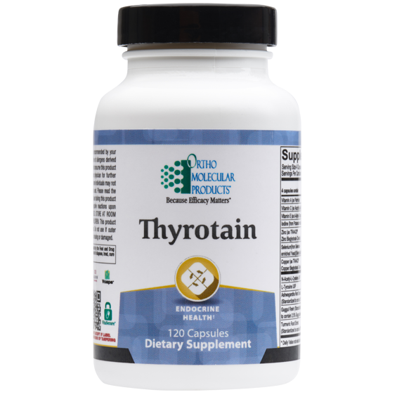 Ortho Molecular Thyrotain - 120ct