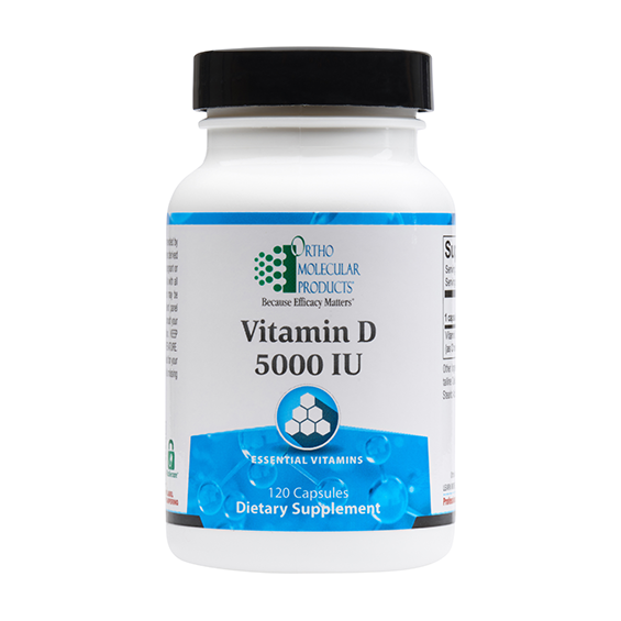 Ortho Molecular Vitamin D 5000 IU - 120 ct