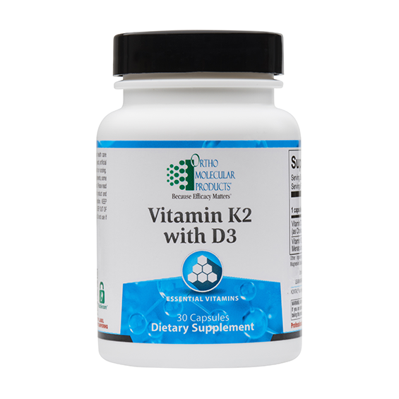 Ortho Molecular Vitamin K2 with D3 - 30 ct